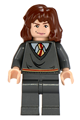 Hermione Granger, Gryffindor Stripe Torso, Dark Bluish Gray Legs, Sleeping / Awake Face - hp065