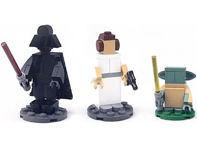 6525757 LEGO Star Wars Darth Vader, Princess Leia, Yoda thumbnail image