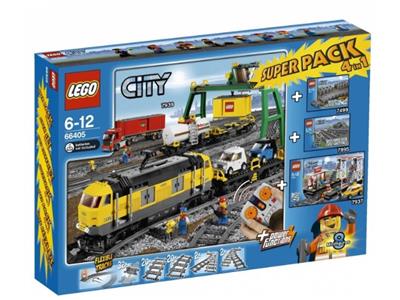 66405 LEGO City Super Pack 4-in-1 thumbnail image