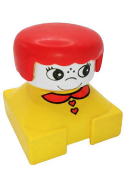 Duplo Figure with yellow base - 2327pb10