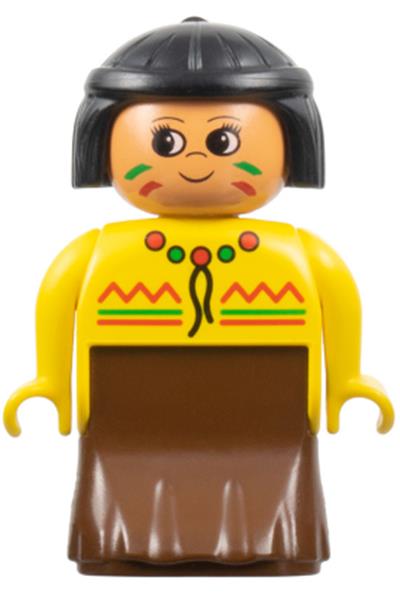Duplo American Indian Female - 31181pb03
