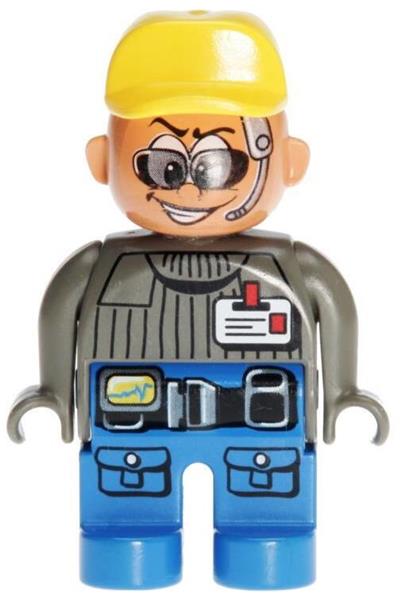 Duplo Male Action Wheeler - 4555pb037
