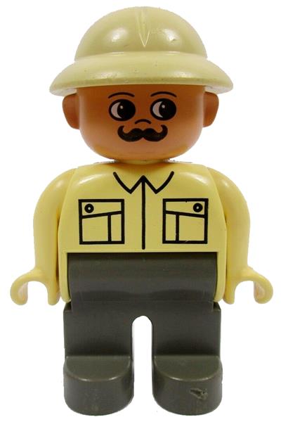 Duplo Male Safari Guide - 4555pb073