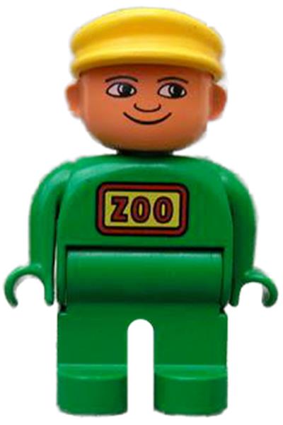 Duplo Male Zoo Keeper - 4555pb079