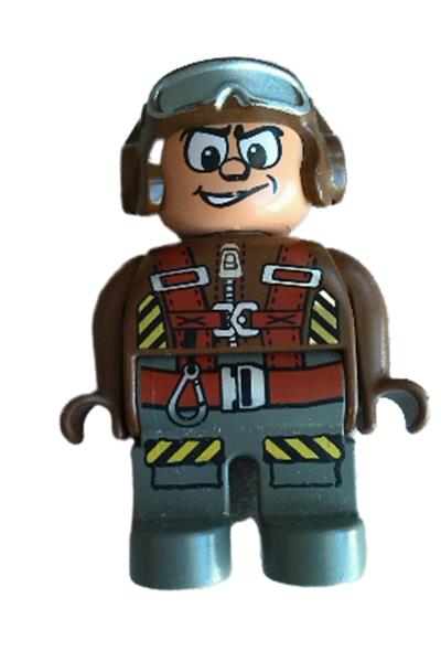 Duplo Male Action Wheeler - 4555pb153