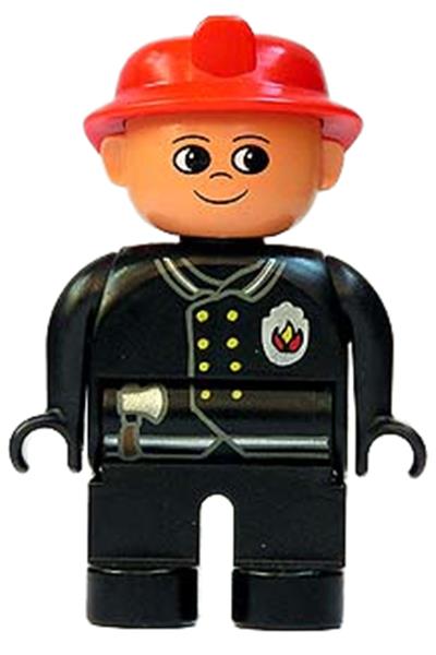 Duplo Male Fireman - 4555pb251