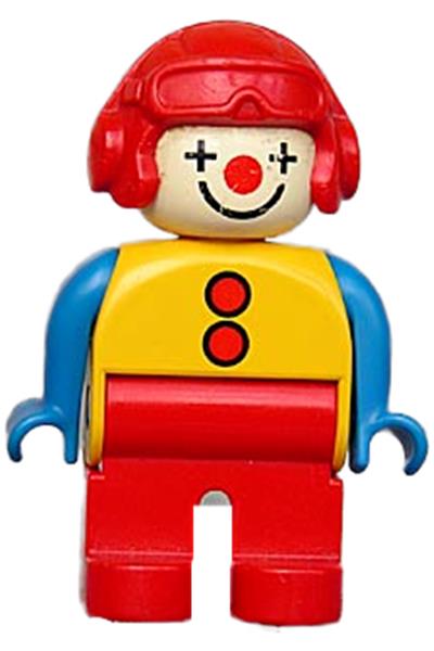 Duplo Male Clown - 4555pb256
