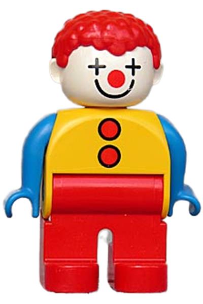 Duplo Male Clown - 4555pb259