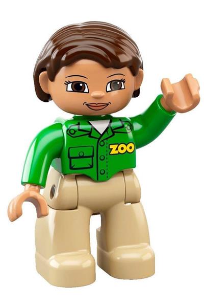 Duplo Female Zookeeper - 47394pb144