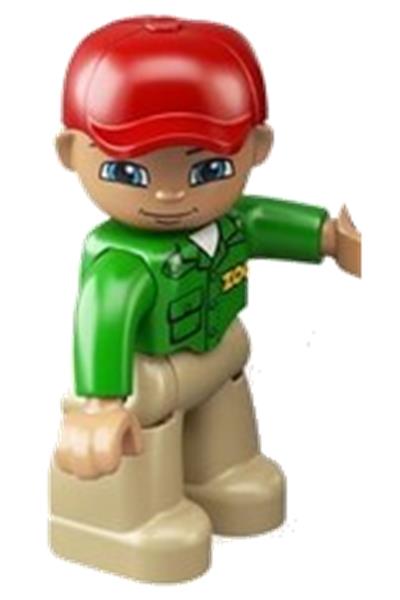 Duplo Male Zookeeper - 47394pb145