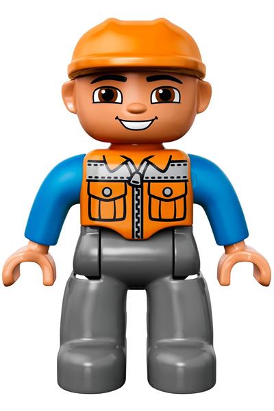 Duplo Male Construction Worker - 47394pb156