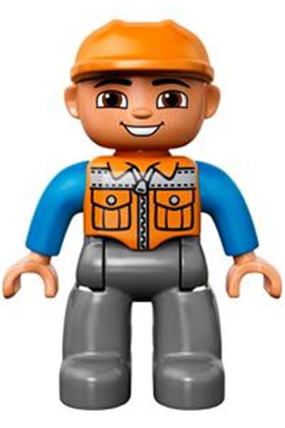 Duplo Male Construction Worker - 47394pb156a