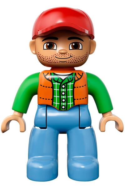 Duplo Male Construction Worker - 47394pb166
