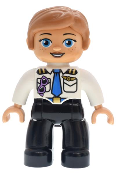 Duplo Female Pilot - 47394pb374