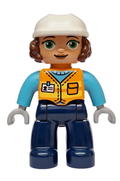Duplo Female Construction Worker - 47394pb379