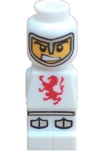 Microfigure Lava Dragon Knight White [85863pb002] - Games