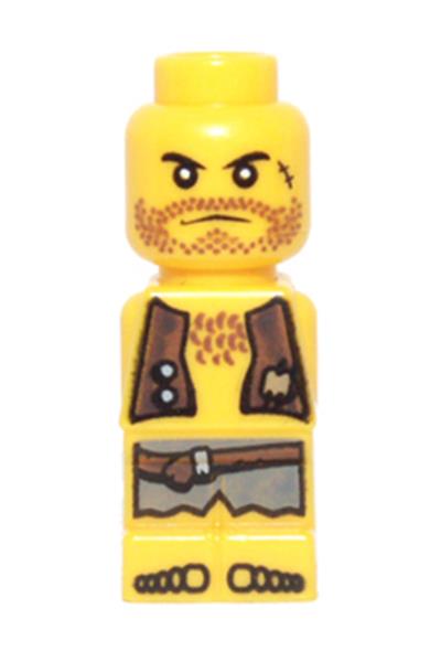 Microfigure Pirate Plank Pirate Yellow [85863pb020] - Games