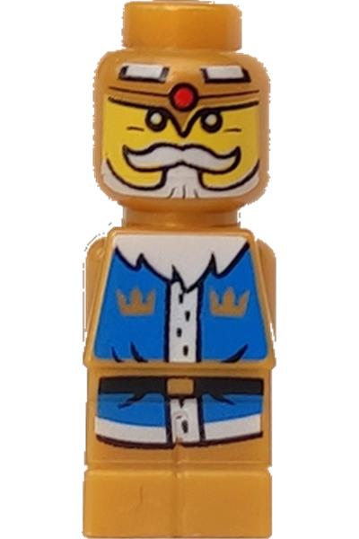 Microfigure Heroica King Minifigure [85863pb093] - Games