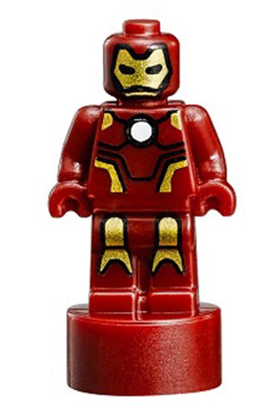 Iron Man Statute Minifigure [90398pb004c01] - Marvel Super Heroes