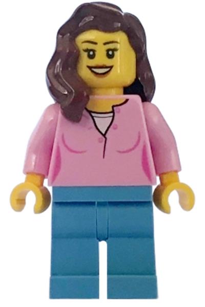 Carnival Woman Minifigure [adp008] - Bricklink