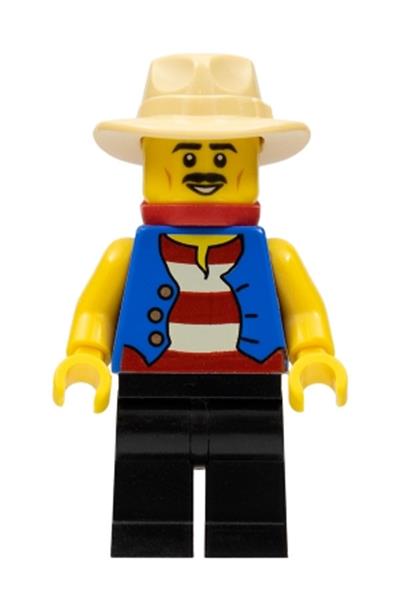 Gondolier Minifigure [adp043] - Bricklink