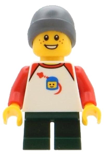Boy in Space Shirt Minifigure [adp080] - Bricklink