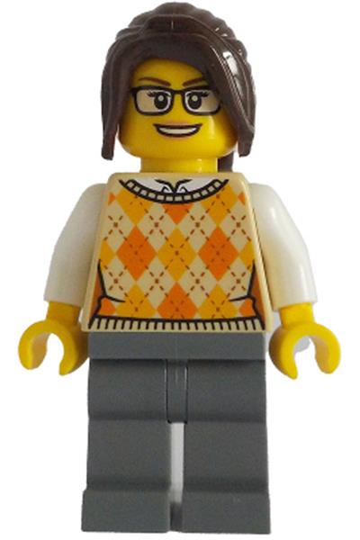 Brick Cross Train Station Ticket Vendor [adp129] - Bricklink