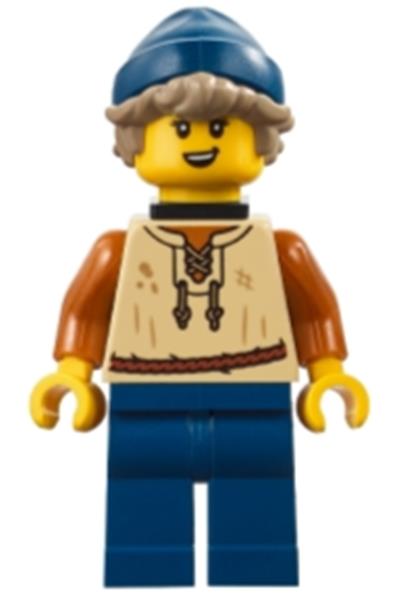 Medieval Seaside Market Fisher - adp186