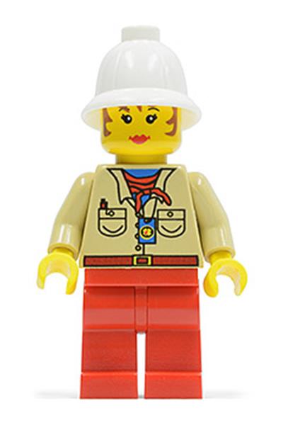 Miss Gail Storm Minifigure [adv015] - Adventurers