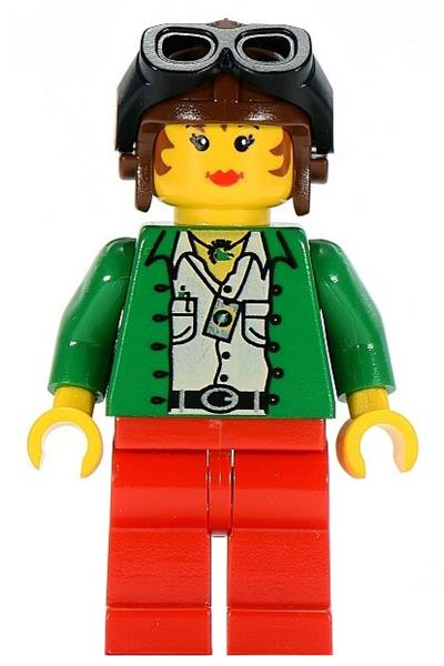 Miss Gail Storm Minifigure [adv018] - Adventurers