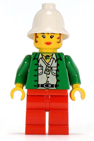 Miss Gail Storm Minifigure [adv044] - Adventurers