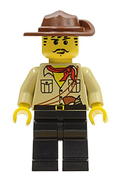Johnny Thunder Minifigure [adv051] - Adventurers