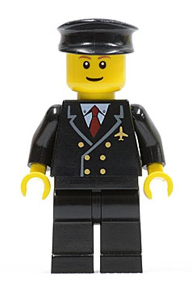 Pilot Minifigure [air022] - City