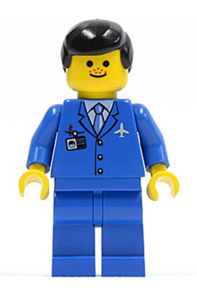 Airport Worker Male Minifigure - air028