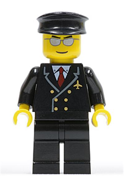 Pilot Minifigure [air032] - City