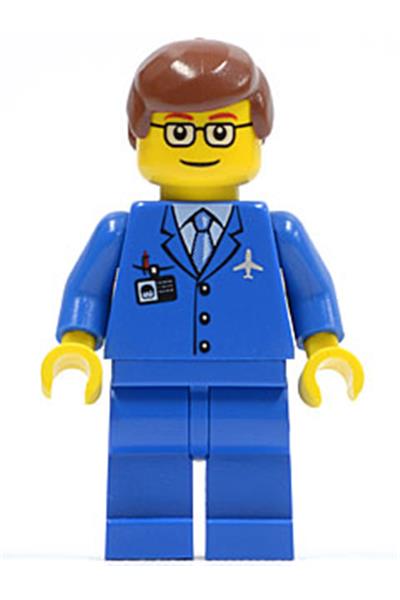 Airport Worker Minifigure - air035