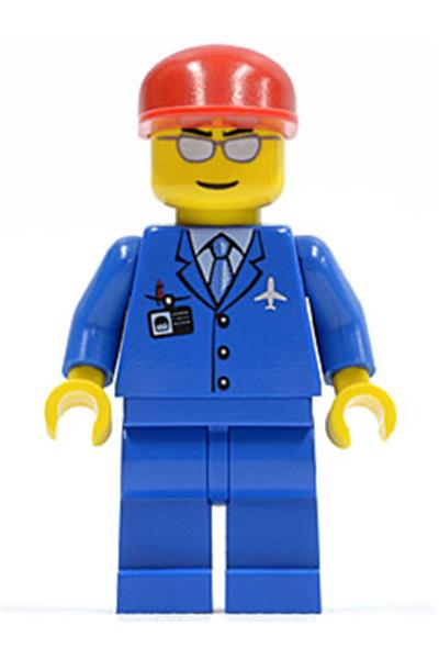 Airport Worker Minifigure - air036