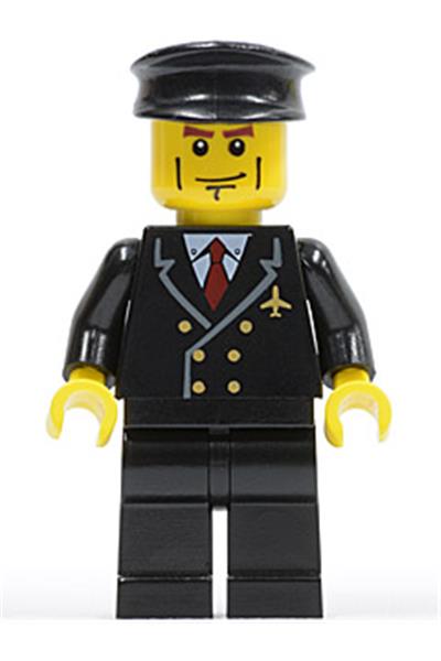 Airport Pilot Minifigure - air043