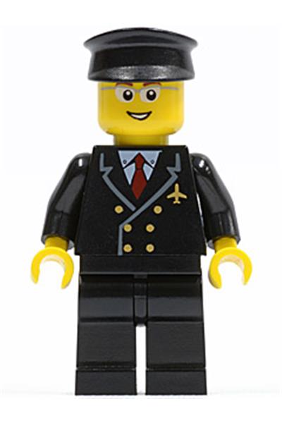 Airport Pilot Minifigure - air044