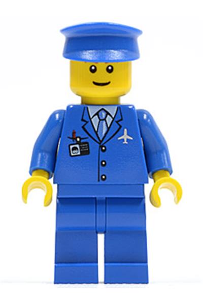 Airport Worker Minifigure [air046] - Bricks And More