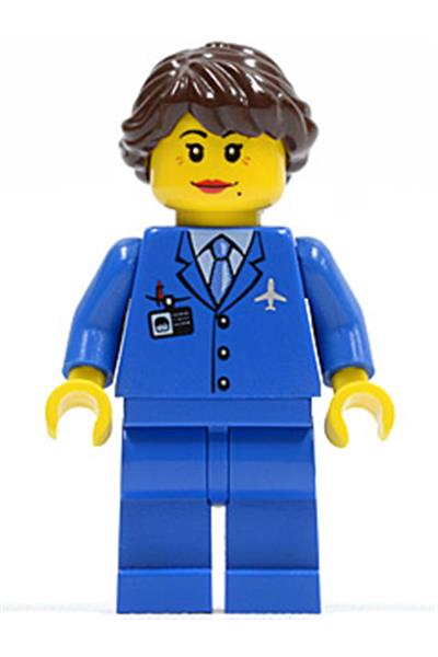 Airport Worker Minifigure [air047] - Education