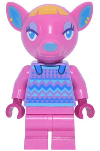 Fuchsia Minifigure [ani023] - Animal Crossing