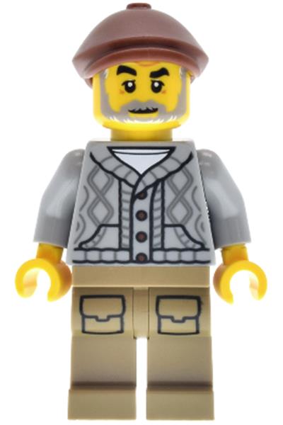 Antique Shop Male Minifigure - bdp224