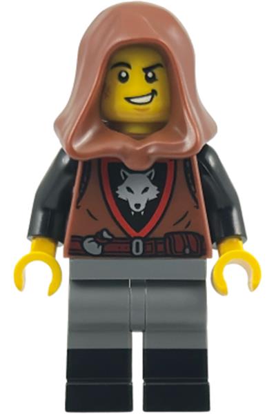 Male Wolfpack Minifigure - bdp277
