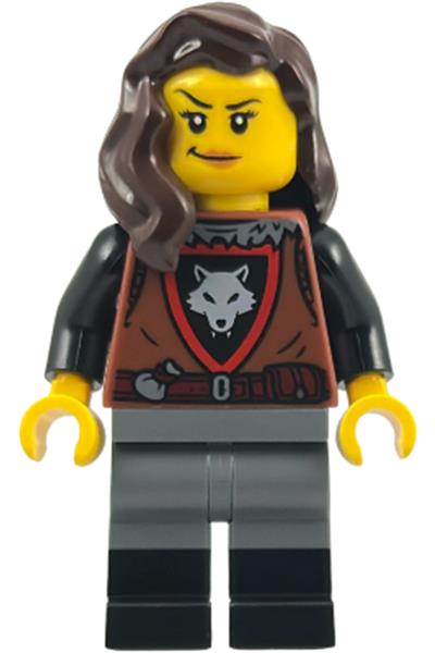 Female Wolfpack Minifigure - bdp279