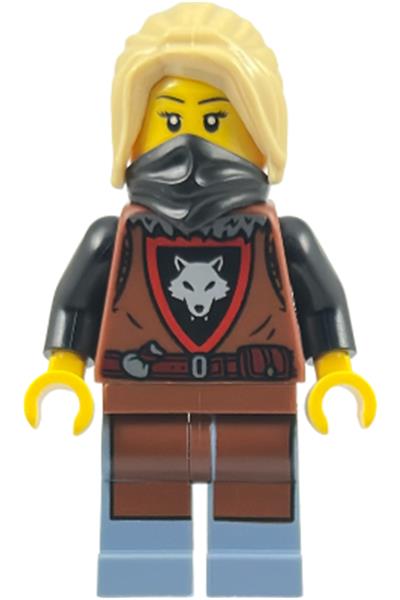 Female Wolfpack Minifigure - bdp282