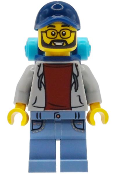 Male Camper Minifigure - bdp309