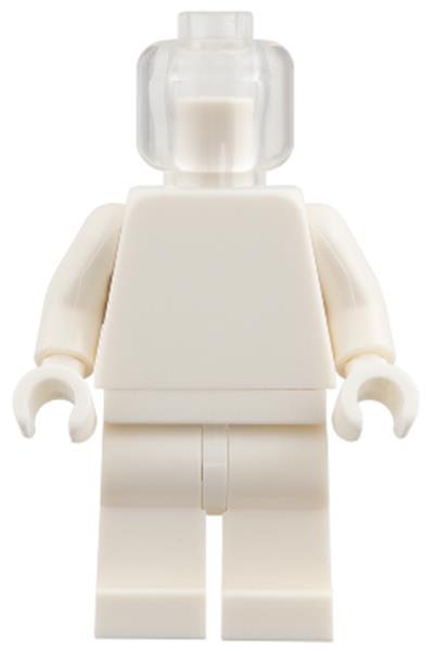 Plain White Torso Minifigure - bdp310