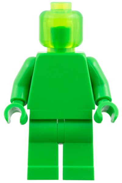 Plain Bright Green Torso Minifigure - bdp312