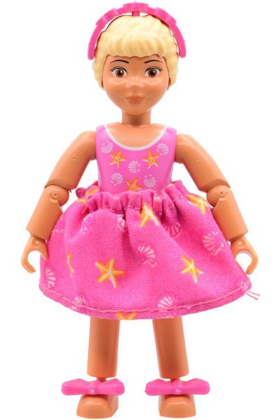 Belville Girl with Dark Pink Top - belvfem73